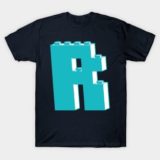 THE LETTER R, Customize My Minifig T-Shirt